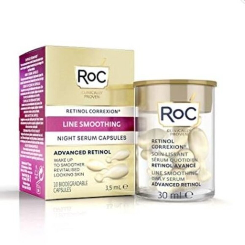 3/$35 - RoC Retinol Correxion Line Smoothing Night Serum Capsules